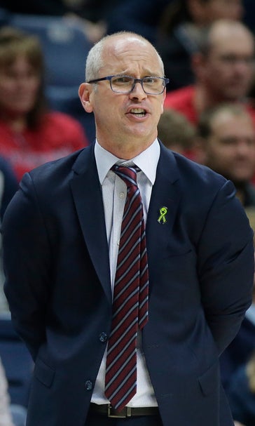 Hurley says UConn on schedule in 2nd year of rebuild